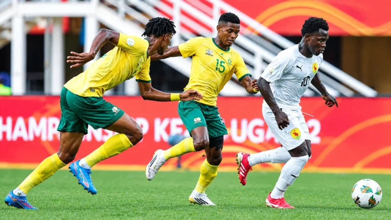 South Africa vs Guinea: Bafana Bafana Win