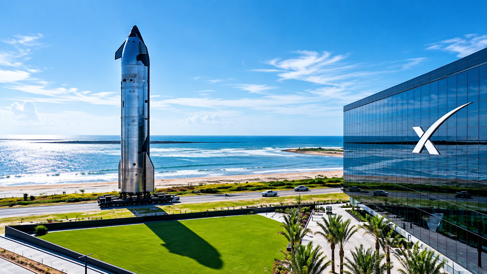 SpaceX Starship rocket prepares for its first orbital flight in Texas