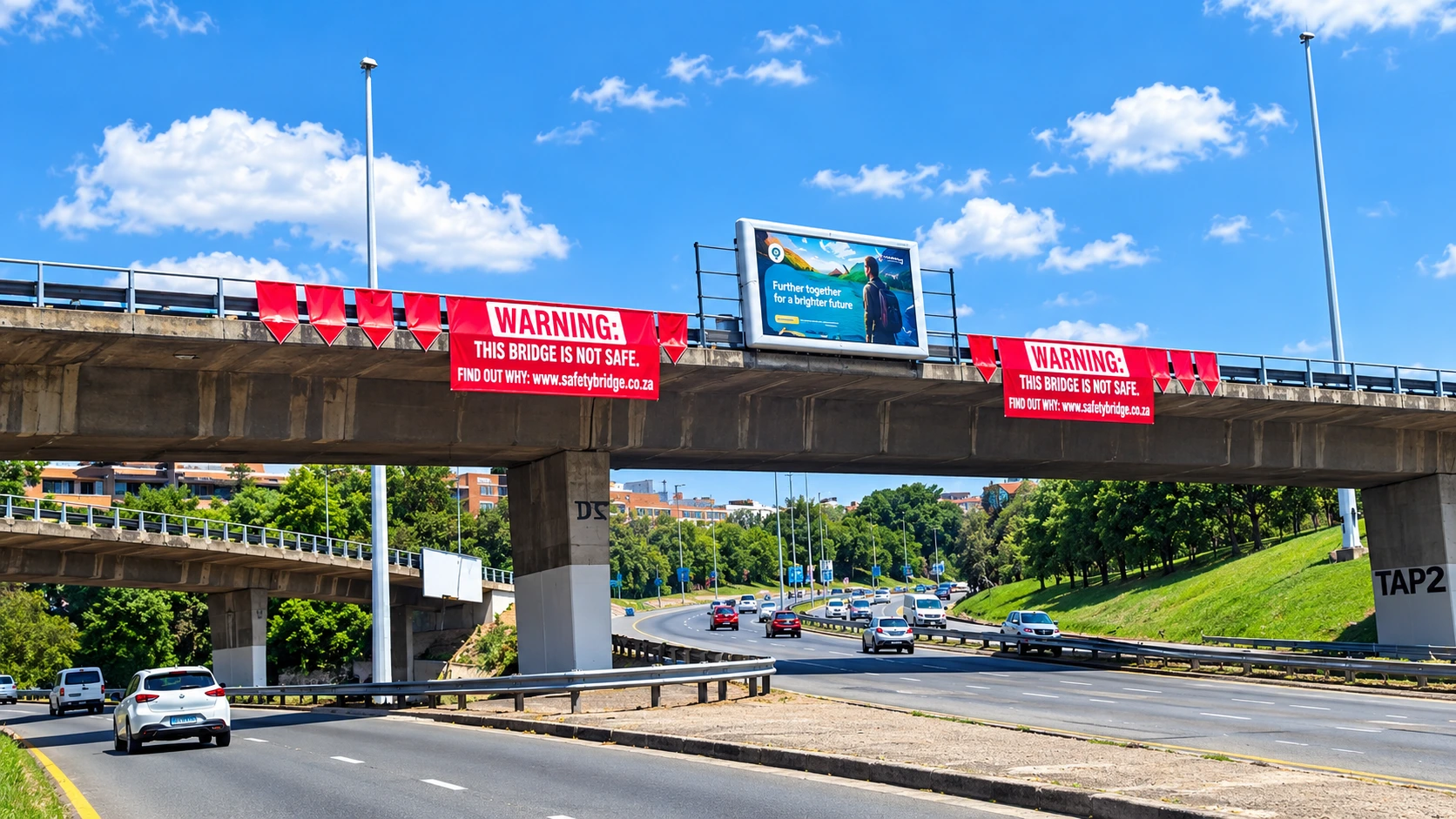 Helen Zille warns about crumbling bridges in Johannesburg