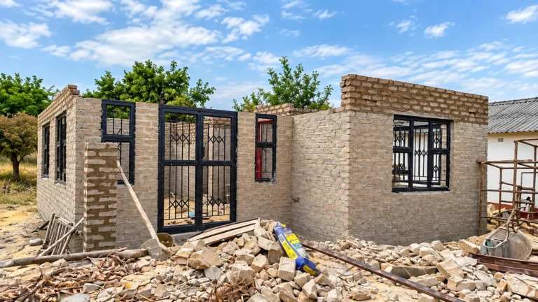 SASSA Pensioner Builds Her Own Home